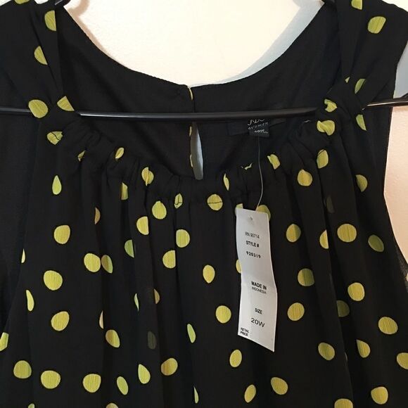 JBS Double layered Chiffon ruffle bottom Dress - Picture 8 of 8